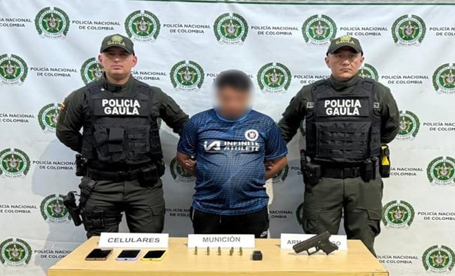 Fue capturado por secuestro y homicidio coordinador de un grupo de delincuencia común organizada de la comuna 1 Popular