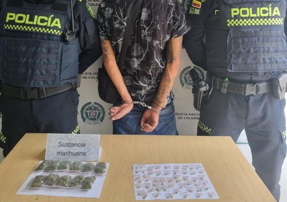 Capturado en el solferino con estupefacientes