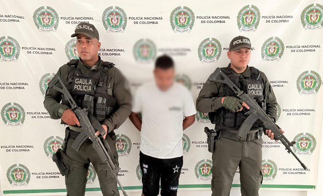 GAULA de la Polic&iacute;a Nacional captura a dos presuntos extorsionistas en el Magdalena