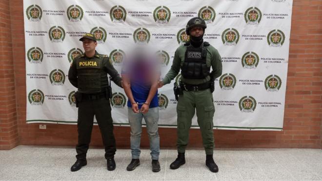 ‘Floro’, sería presuntamente cabecilla urbano del Grupo Armado Organizado (GAO) Autodefensas Gaitanistas de Colombia (AGC). 