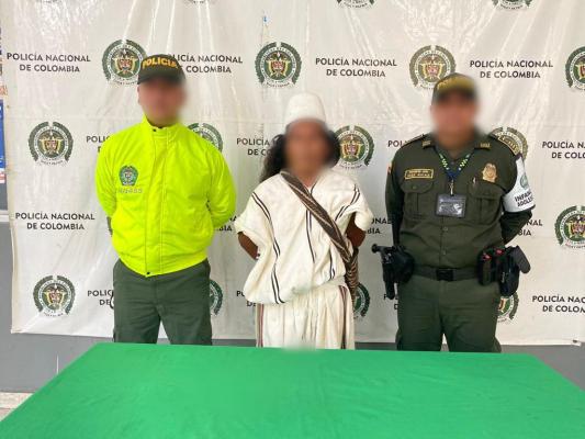 El capturtado hace parte del Cabildo Indígena del César y la Guajira. 