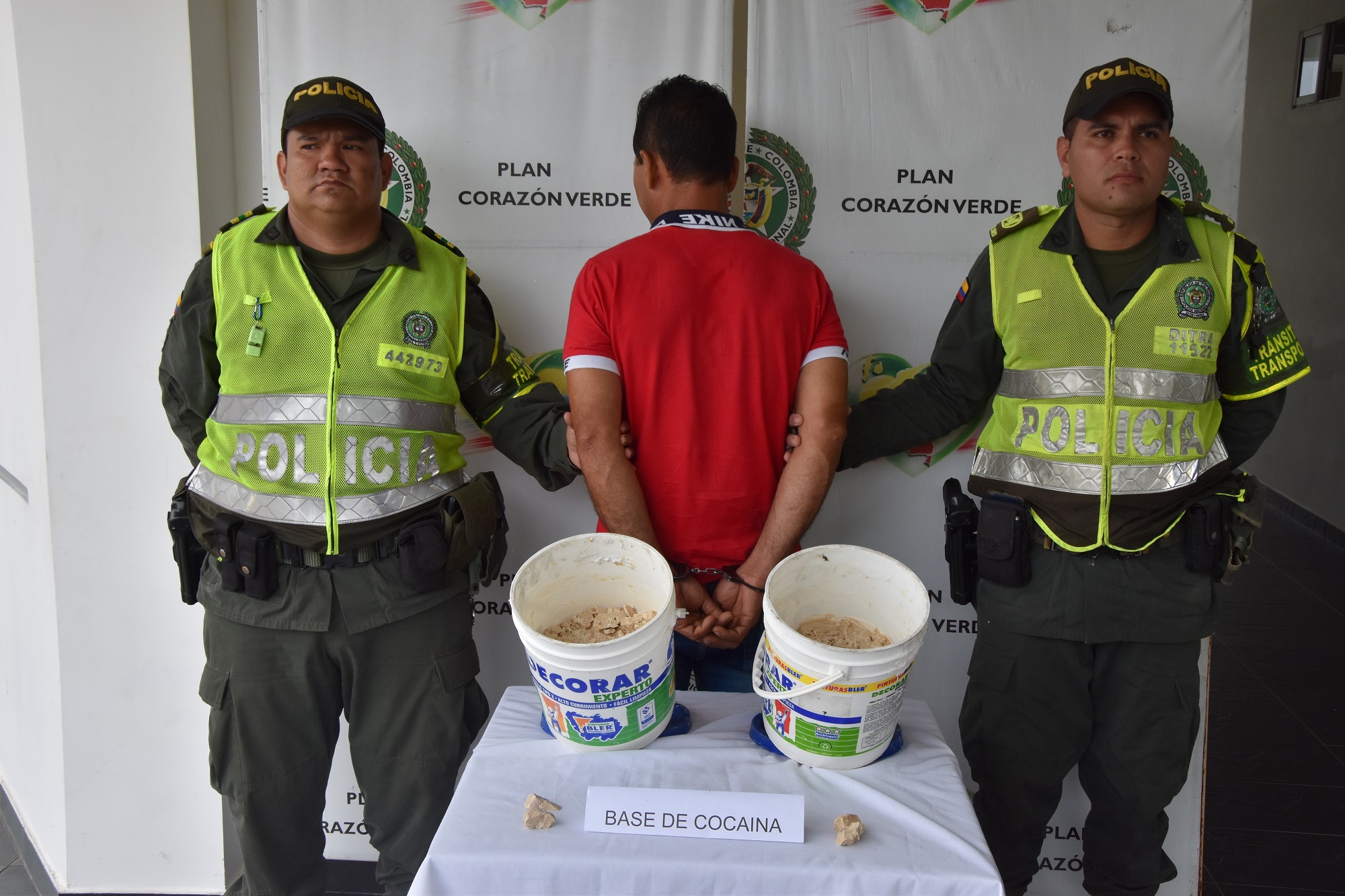 Ofensiva nacional contra las drogas en Magdalena Medio