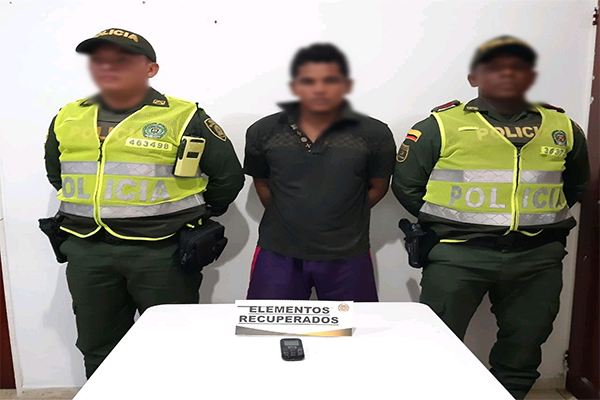 Un sujeto capturado por el delito hurto en Bolívar 