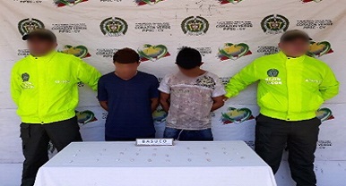 En lo operativos se logró la incautación de 1.391 dosis de estupefacientes