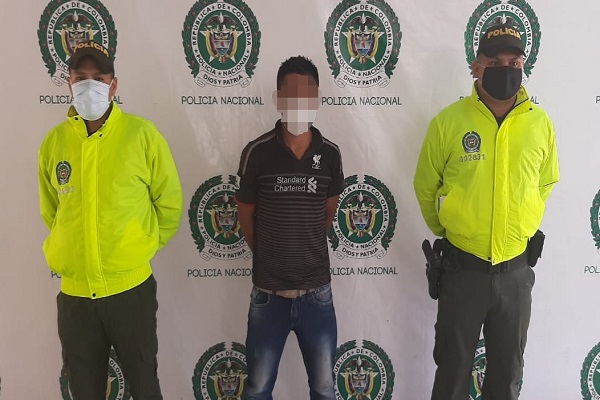  Sujeto capturado por homicidio 