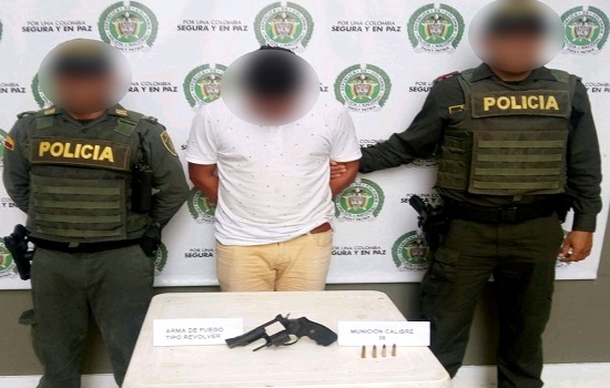 La acción policial se efectuó en el municipio de Lorica