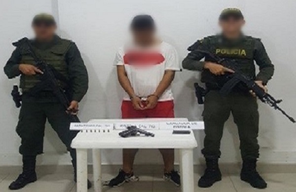 La captura se llevó a cabo en el municipio de Montelíbano