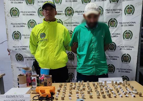 Capturado en flagrancia por el delito de receptación