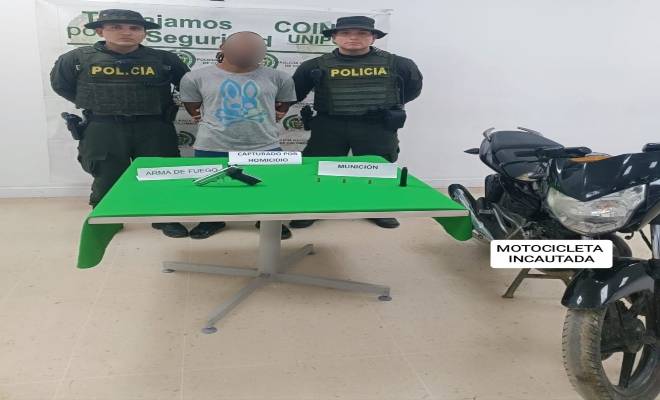 Capturado presunto responsable de asesinato en el barrio El Pozón