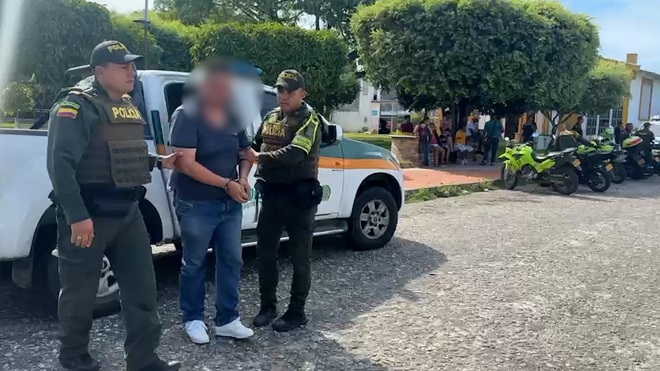 Captura de un hombre por el delito de tráfico, fabricación o porte de estupefacientes