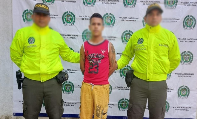 Capturado alias “quilla” de 21 años quien era requerido por el Juzgado Promiscuo Municipal de Concordia