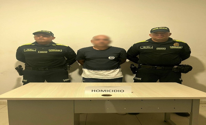 En el barrio La María, capturado "El Tatuador", presunto homicida de Jader Badillo Díaz