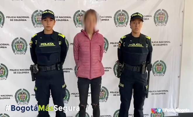 Capturada por distribuir sustancias alucinógenas 