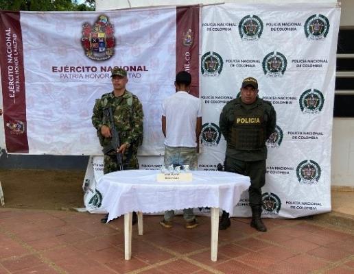 Capturado con 15 gramos de marihuana