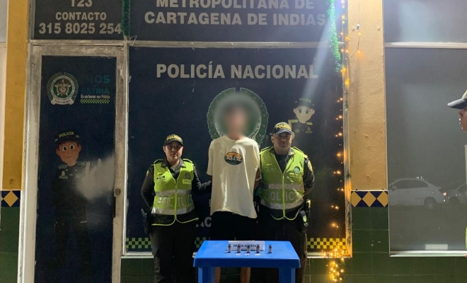 Capturado por tráfico de estupefacientes 