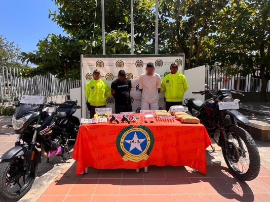 Capturado alias El Endersito y Camilito presuntos delincuentes