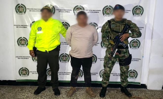 Alias pajarito, presunto integrante de las Autodefensas Gaitanistas de Colombia