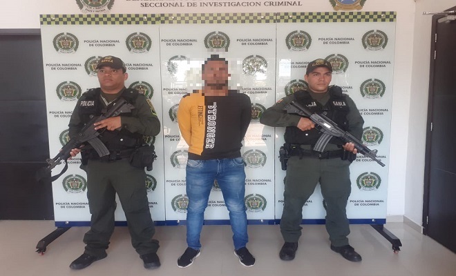 Capturado alias 'Tato', presunto integrante financiero de las Autodefensas Gaitanistas de Colombia en Barrancabermeja.