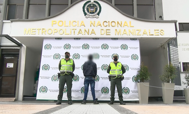 Mediante orden judicial es capturado un ciudadano en el sector rural de Manizales