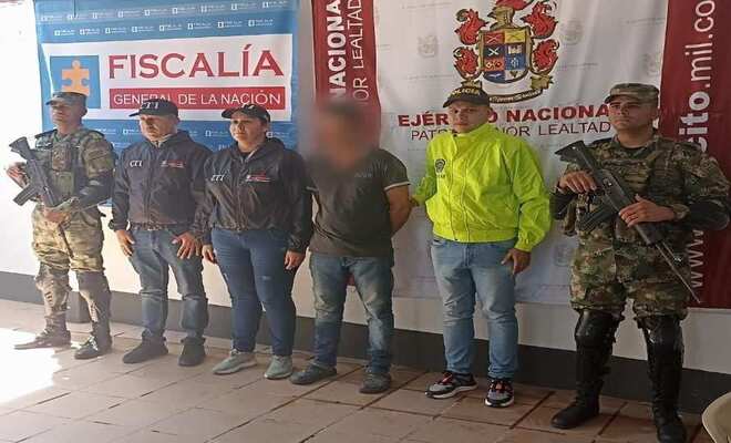 La Policía, CTI y Ejército lograron la captura de un sujeto por el delito de acto sexual
