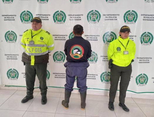 Capturado en Santander