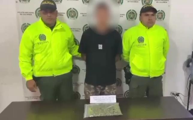 En Buga fue capturado un hombre por el delito de porte y tráfico de estupefacientes