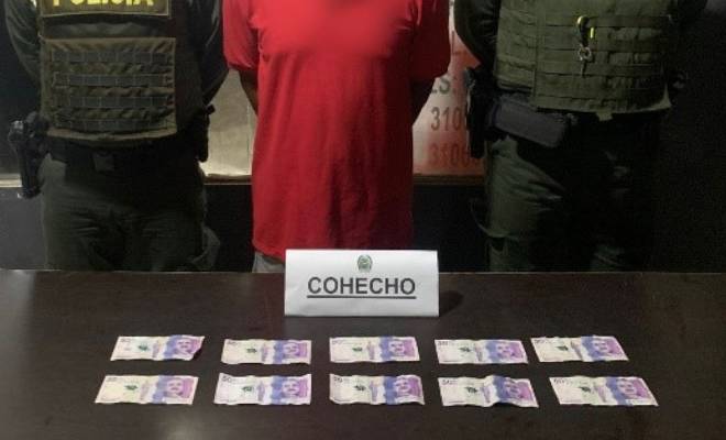 Capturado por cohecho 