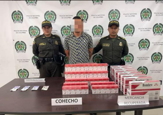 Un hombre fue capturado por la Policía Nacional, por el delito de cohecho en el municipio de Cartago Valle