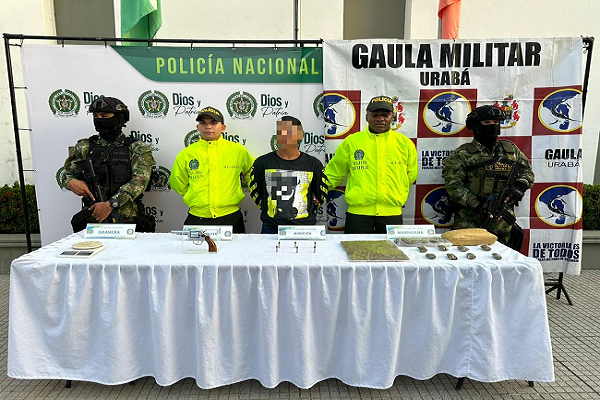 Capturado alias “Fabián”, distribuidor de estupefacientes en los barrios obrero y Alfonso López.