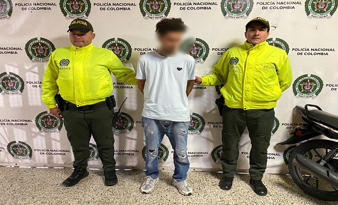 capturado por homicidio ocurrido el pasado 25082023 en el corregimiento San Cristobal