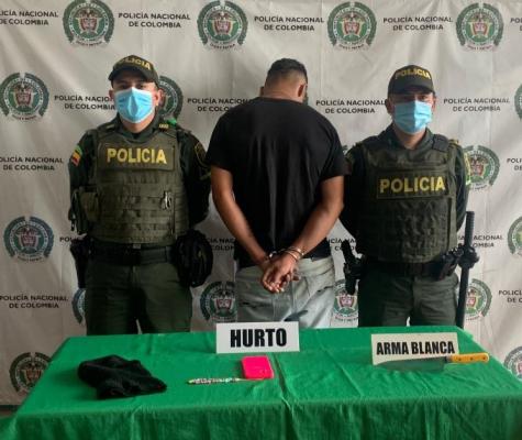 Capturado por hurto en Calarcá