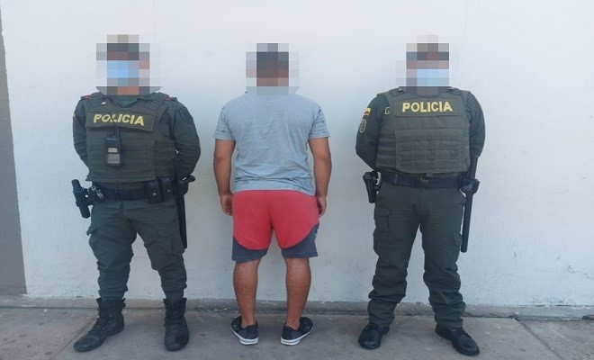 Capturado sujeto por violencia intrafamiliar