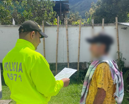 Capturado por violencia intrafamiliar
