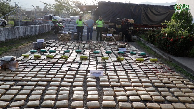 Capturado y estupefaciente incautado