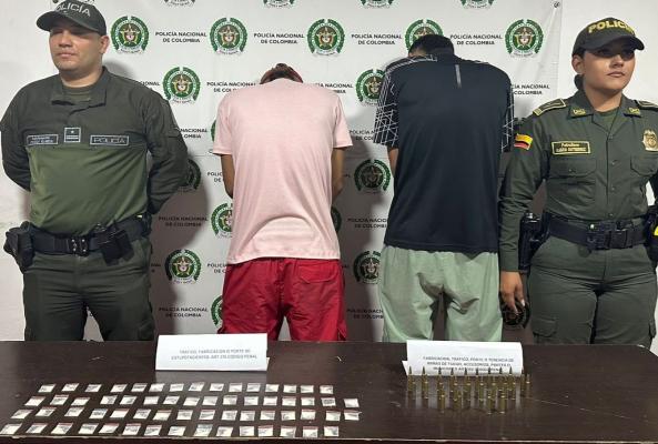 capturados con estupefacientes 