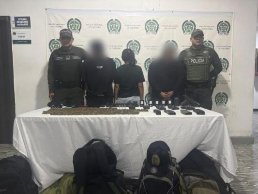 La Policía Nacional asesta duro golpe a las disidencias de las FARC en el Valle del Cauca