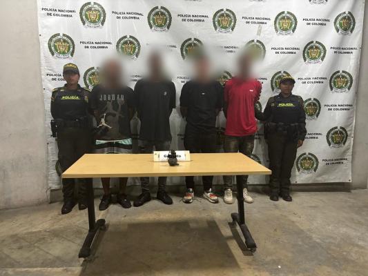 Capturados cuatro sujetos en flagrancia por tenencia de material explosivo en Buenaventura