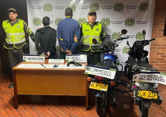 capturados en flagrancia 