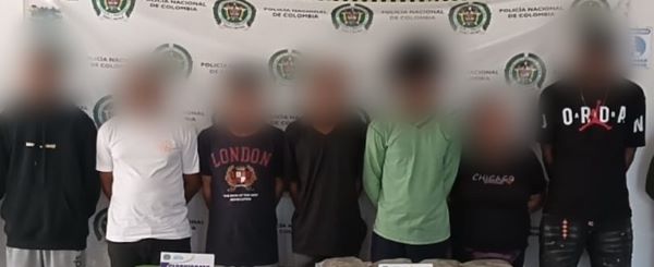 capturados mediante registro de allanamiento