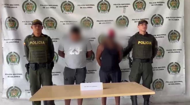 capturados por hurto a un ciudadano