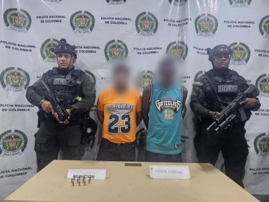 En Buenaventura fueron capturados dos hombres, siendo uno en flagrancia y el otro por orden judicial