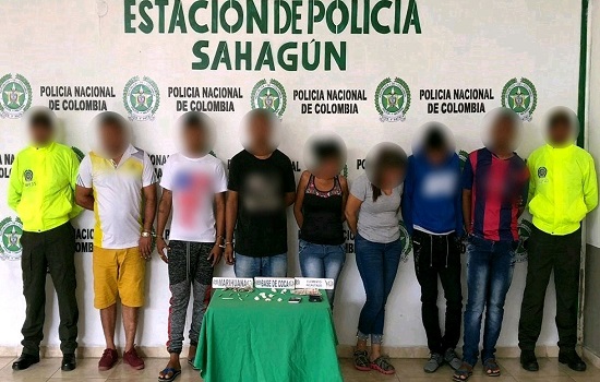 Fueron capturadas siete personas en diligencias de registro y allanamiento