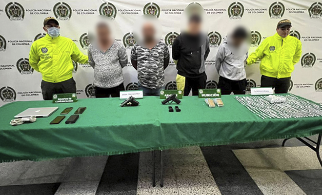 Capturado presunto grupo criminal 