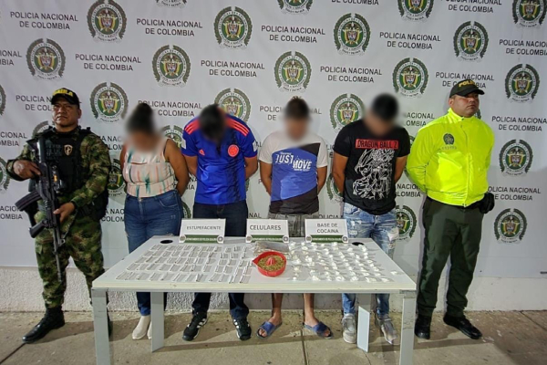 Capturados con 52 kilos de marihuana 