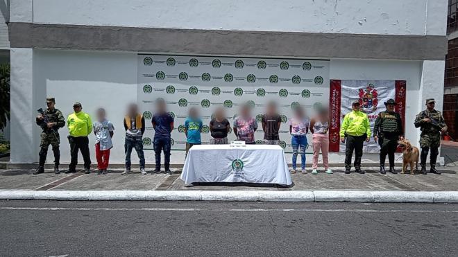 Estas personas se dedicaban a la venta y distribución de estupefacientes.