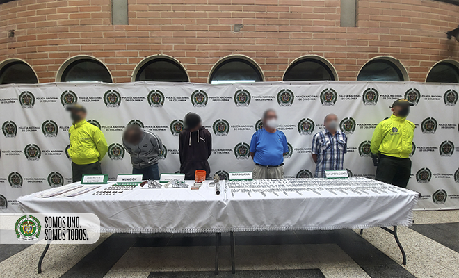 capturados por estupefaciente en el barrio castilla