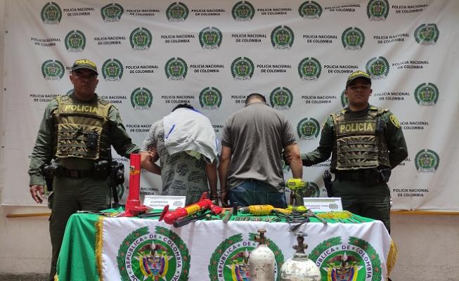 Capturados por hurto 