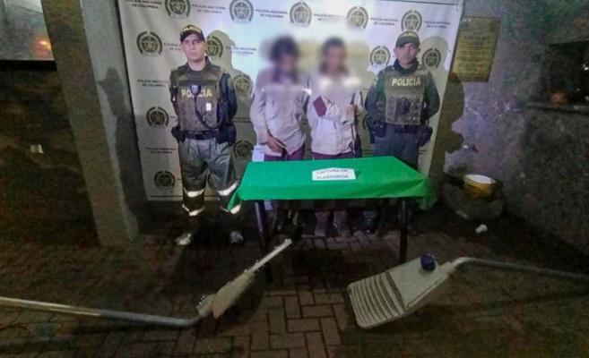 Capturados por hurto 