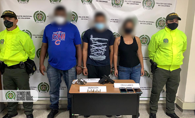 capturados por secuestro