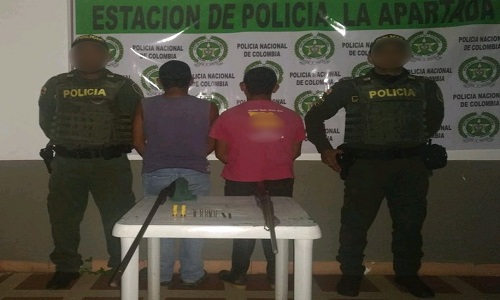 La acción policía se realizó en zona rural del municipio de La Apartada